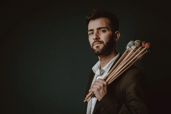 Klassiek slagwerk uitvoering in Groningen met marimba en vibrafoon