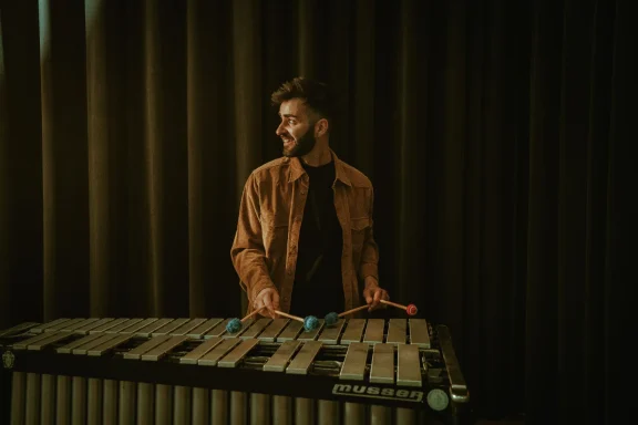 Live slagwerk optreden in Groningen tijdens klassiek concert